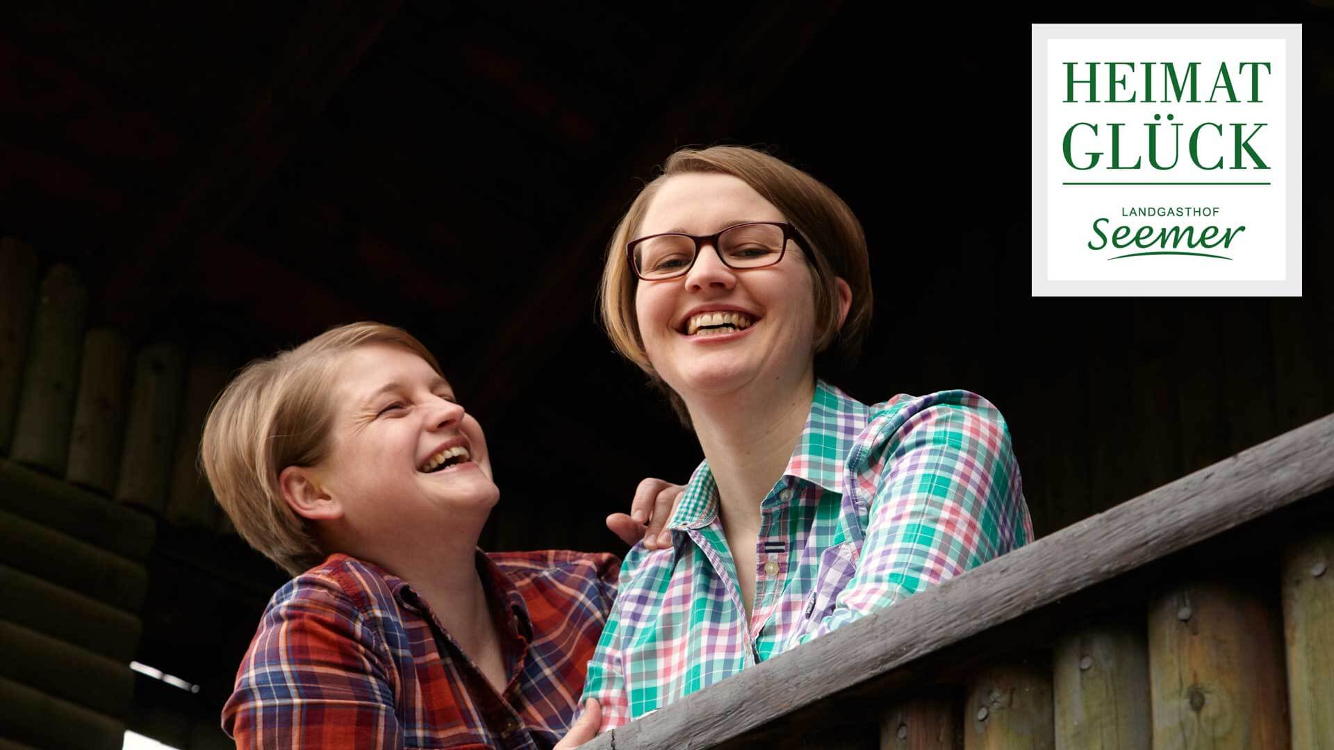 Alexandra und Julia im HeimatGlück