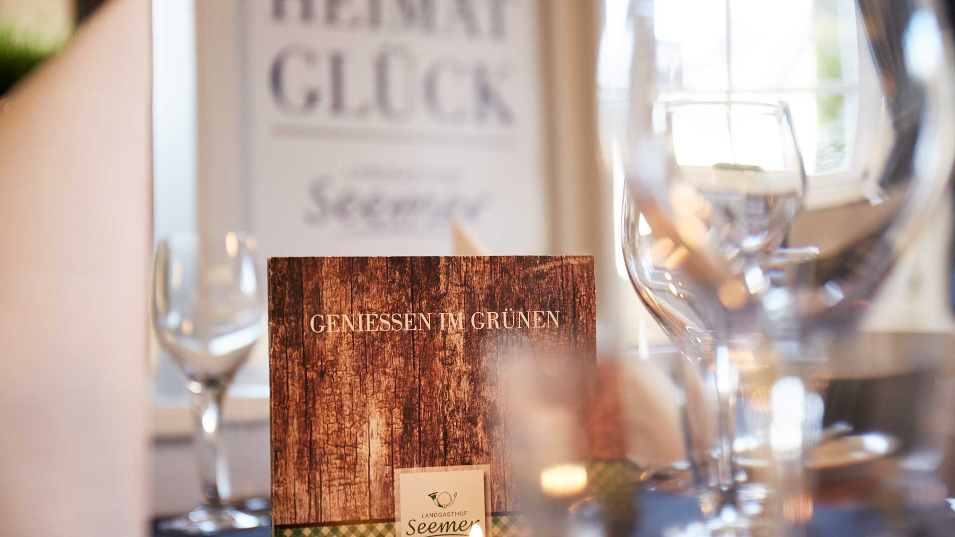 Genießen Sie unser gemütliches Restaurant